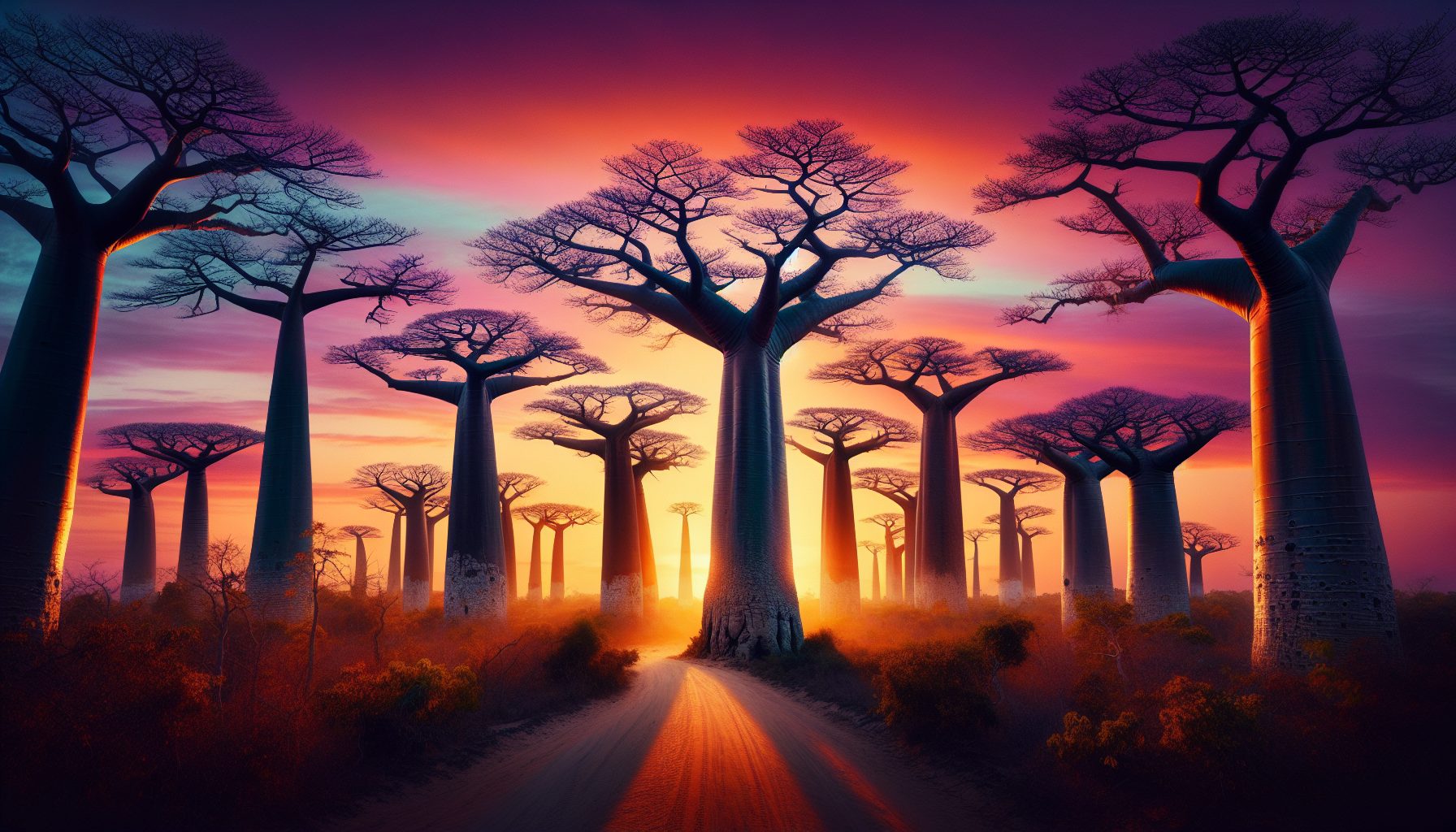 explorez la magie de la forêt de baobabs à madagascar, un véritable trésor naturel. découvrez pourquoi ces arbres majestueux, surnommés « racines du ciel », fascinent par leur forme unique et leur importance culturelle. une aventure inoubliable vous attend au cœur de cet écosystème exceptionnel.