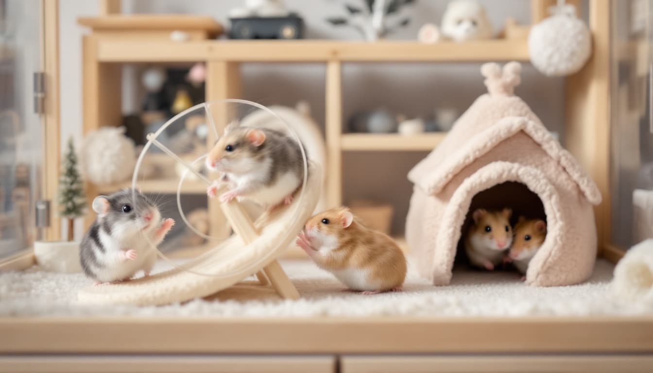 découvrez nos conseils pratiques pour aménager une cage divisée idéale pour plusieurs hamsters nains. apprenez à créer des espaces séparés tout en favorisant l'harmonie entre vos petits compagnons, afin d’éviter les conflits et de garantir leur bien-être.