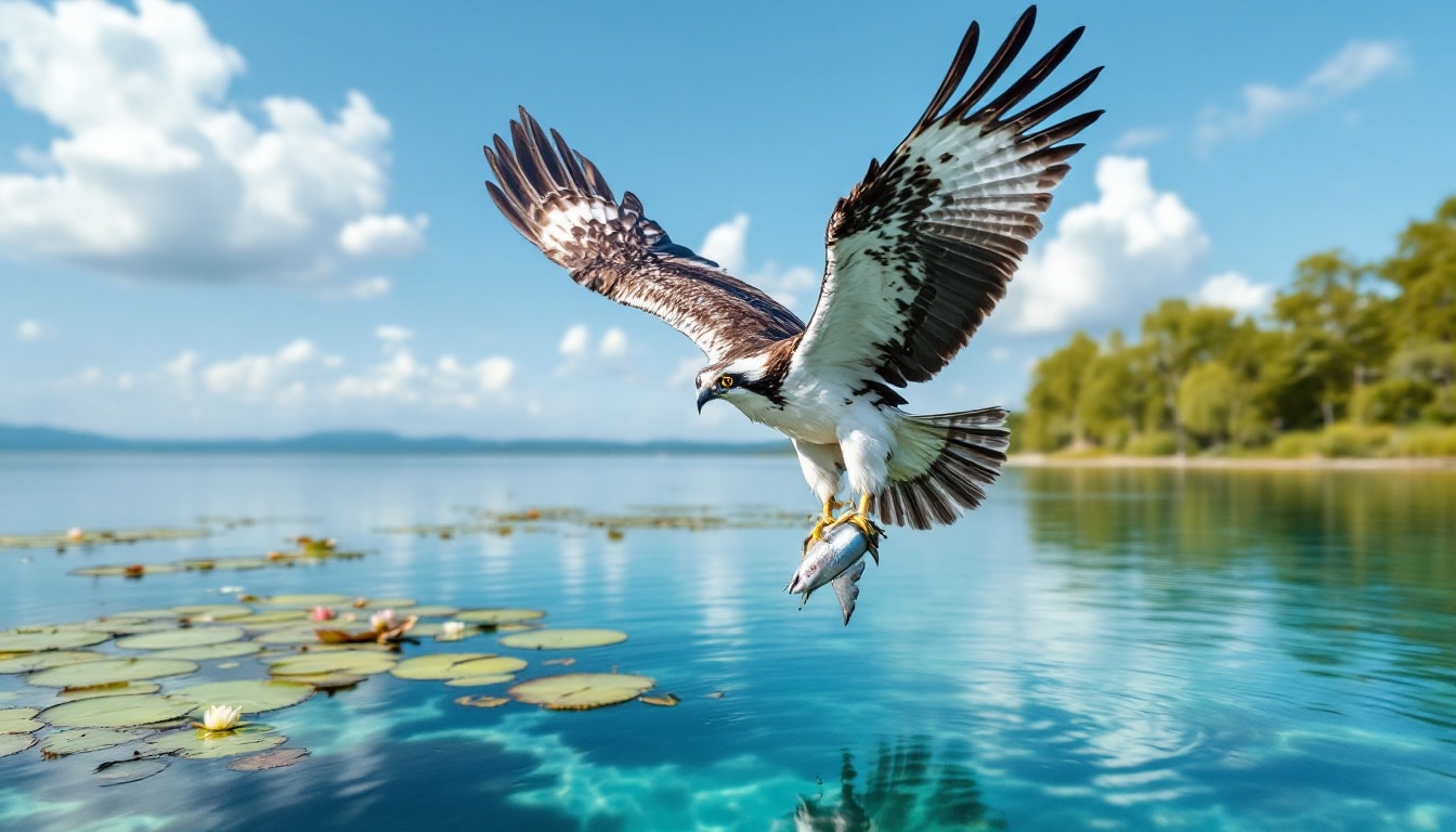 découvrez comment observer le balbuzard pêcheur dans son habitat naturel et apprenez les meilleures régions d'europe pour le surprendre en pleine chasse à la proie.