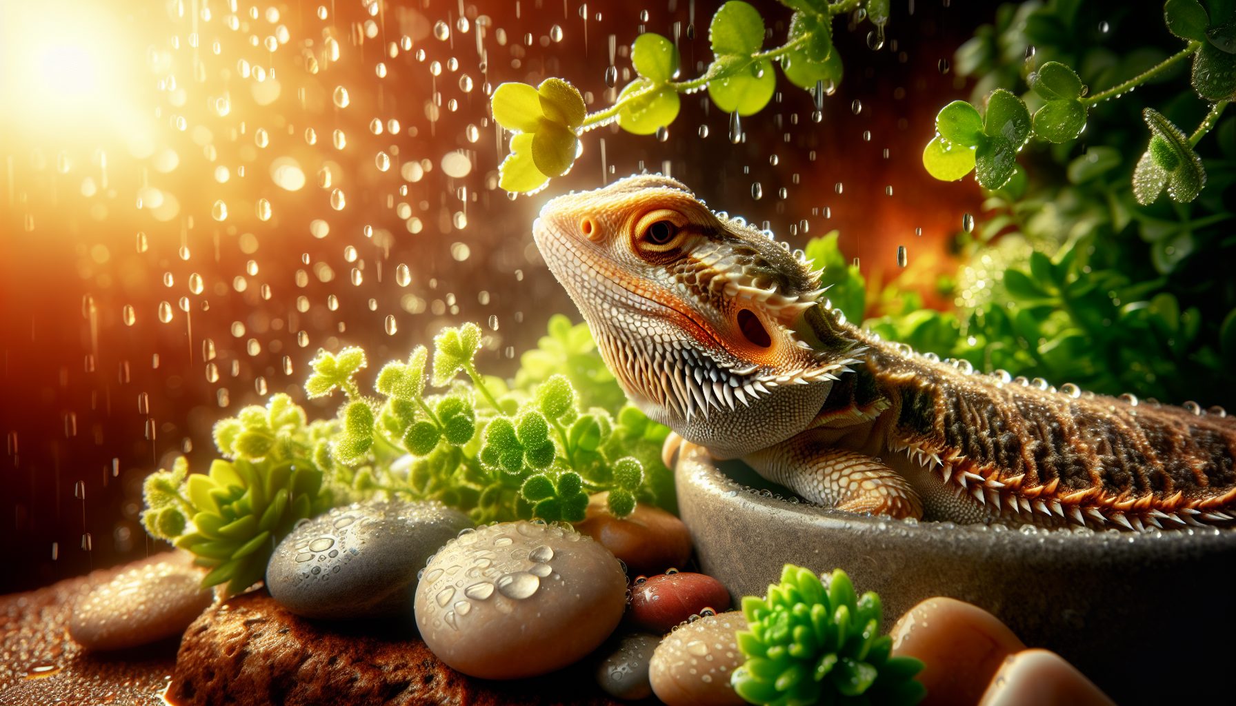 découvrez comment le pogona vitticeps peut bénéficier d'un bain tiède pour s'hydrater et favoriser une mue réussie. apprenez les conditions idéales pour créer un environnement propice à leur bien-être et leur santé dans cet article informatif.