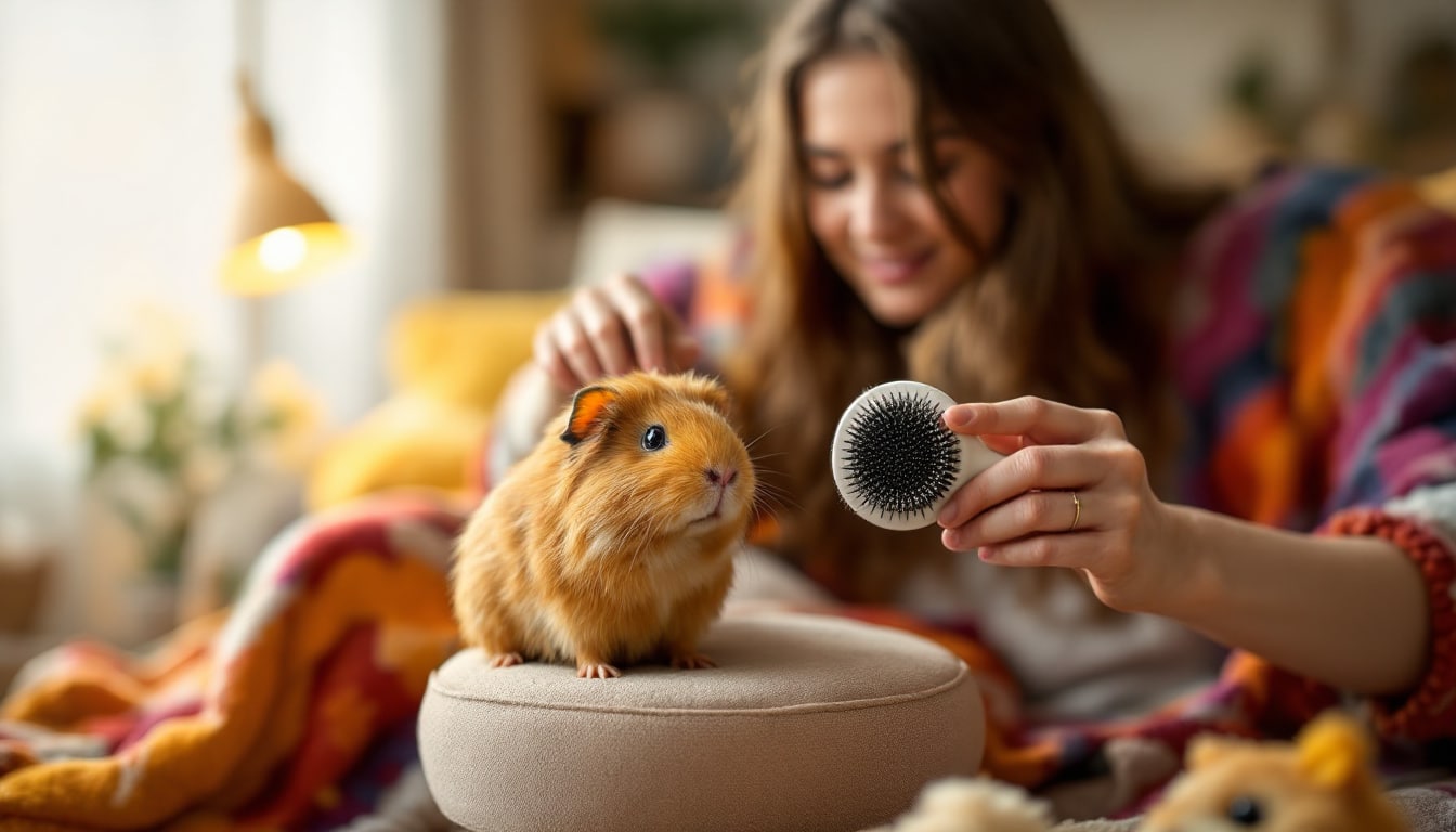 découvrez les conditions essentielles pour le toilettage quotidien de votre cochon d’inde péruvien. apprenez les meilleures pratiques pour maintenir son pelage en bonne santé et le prévenir des nœuds et des salissures.