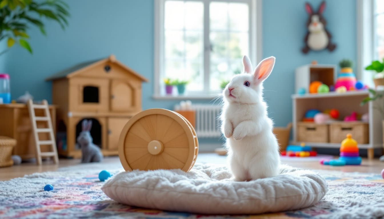 découvrez les raisons pour lesquelles certains lapins prennent du poids en vivant en intérieur et apprenez à aménager un espace d'exercice adapté pour leur bien-être. offrez à votre compagnon à quatre pattes un environnement enrichissant qui favorise son activité physique et sa santé.