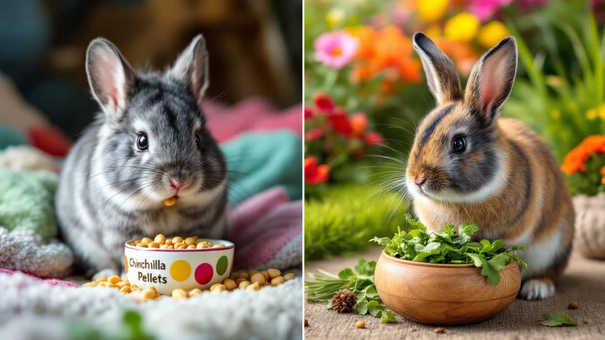 découvrez les différences essentielles entre l'alimentation en granulés pour chinchillas et lapins. apprenez pourquoi ces petits rongeurs ont des besoins nutritionnels distincts et comment leur offrir la meilleure alimentation adaptée à leur santé.