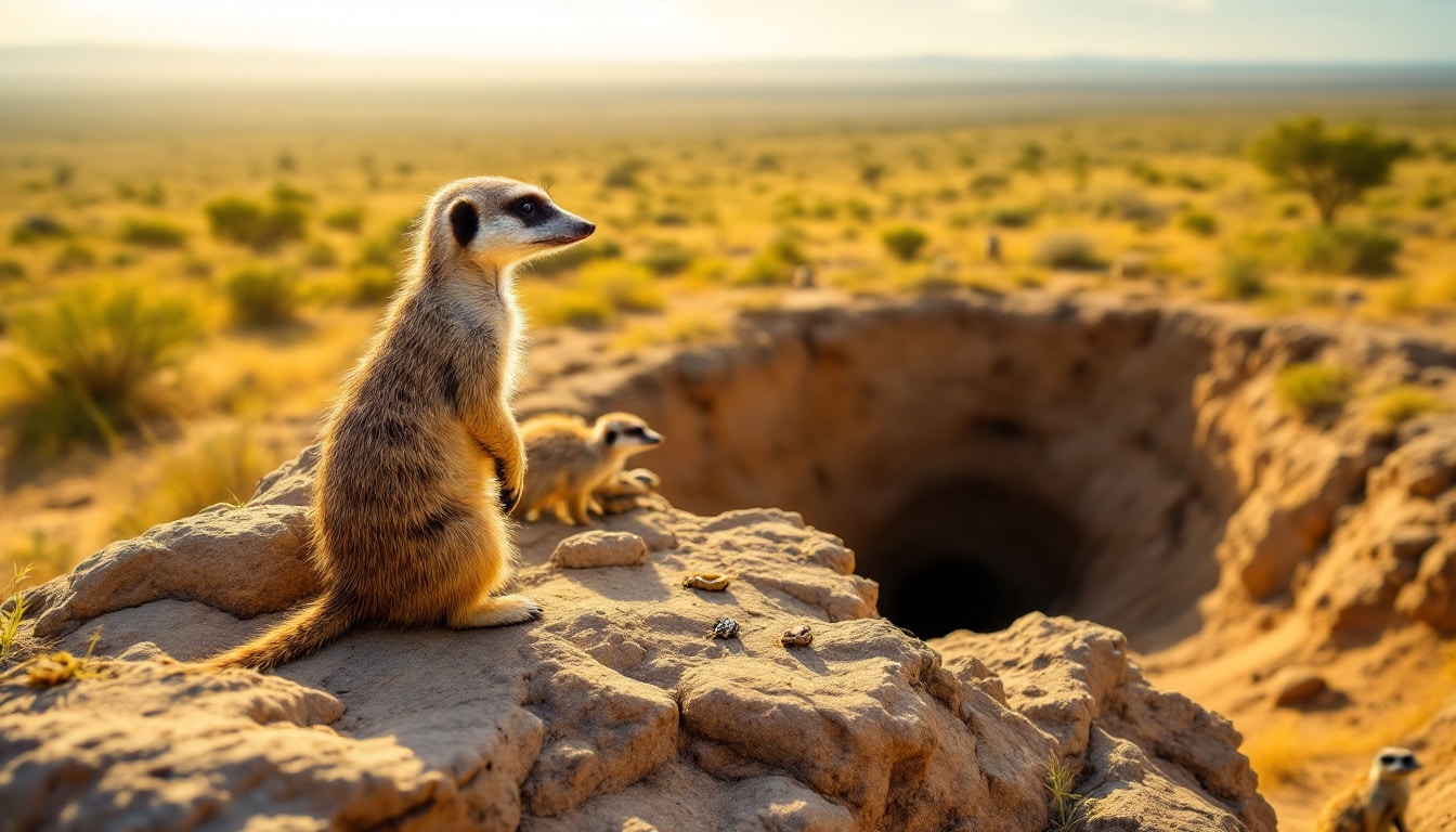 découvrez pourquoi le suricate adopte une position de guet pour surveiller son environnement et plongez dans le fonctionnement fascinant de son système d'alerte, essentiel pour sa survie en groupe.