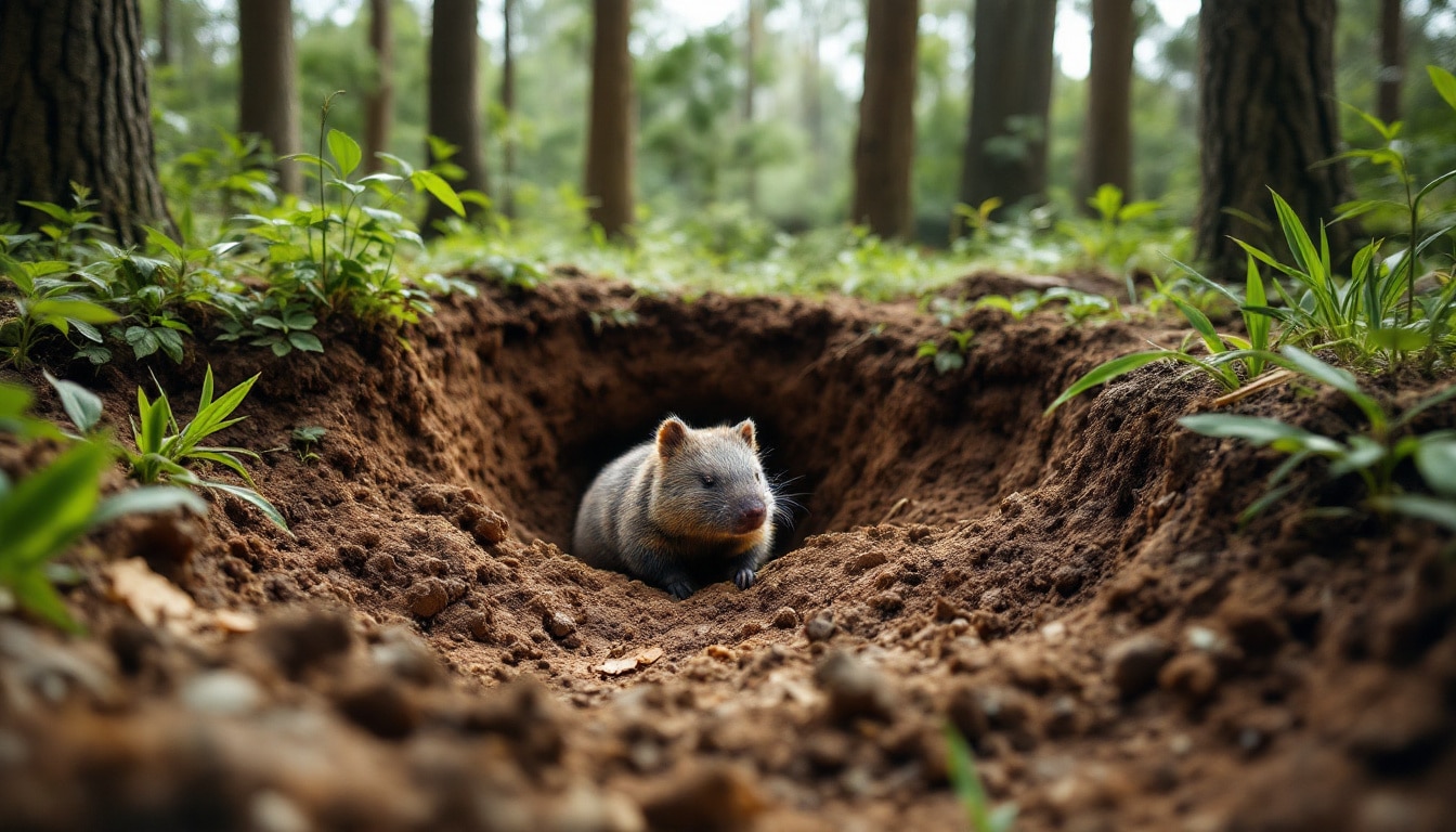 découvrez pourquoi le wombat creuse des terriers et explorez les particularités fascinantes de son anatomie. apprenez comment ces marsupiaux utilisent leur environnement pour se protéger et s'adapter à leur habitat.