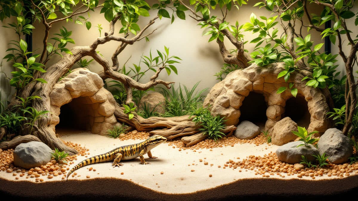 découvrez comment un terrarium bien aménagé, incluant un substrat approprié, des branches et des cachettes, contribue à réduire le stress chez le gecko léopard. apprenez les meilleures pratiques pour créer un environnement sain et épanouissant pour votre reptile.