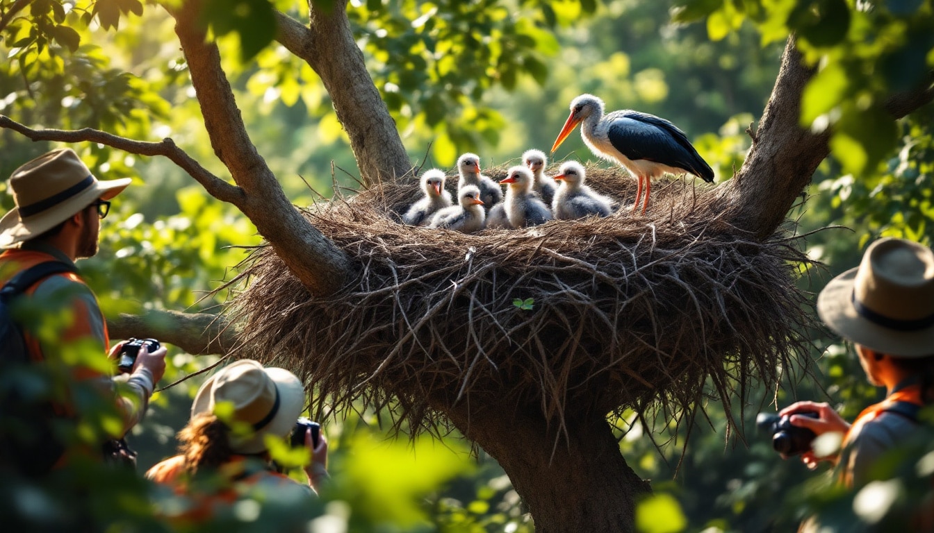 découvrez les fascinantes migrations de la cigogne noire, un oiseau majestueux qui joue un rôle crucial dans la régulation des populations d'insectes nuisibles. apprenez comment ses déplacements saisonniers influencent les écosystèmes et contribuent à l'équilibre naturel.