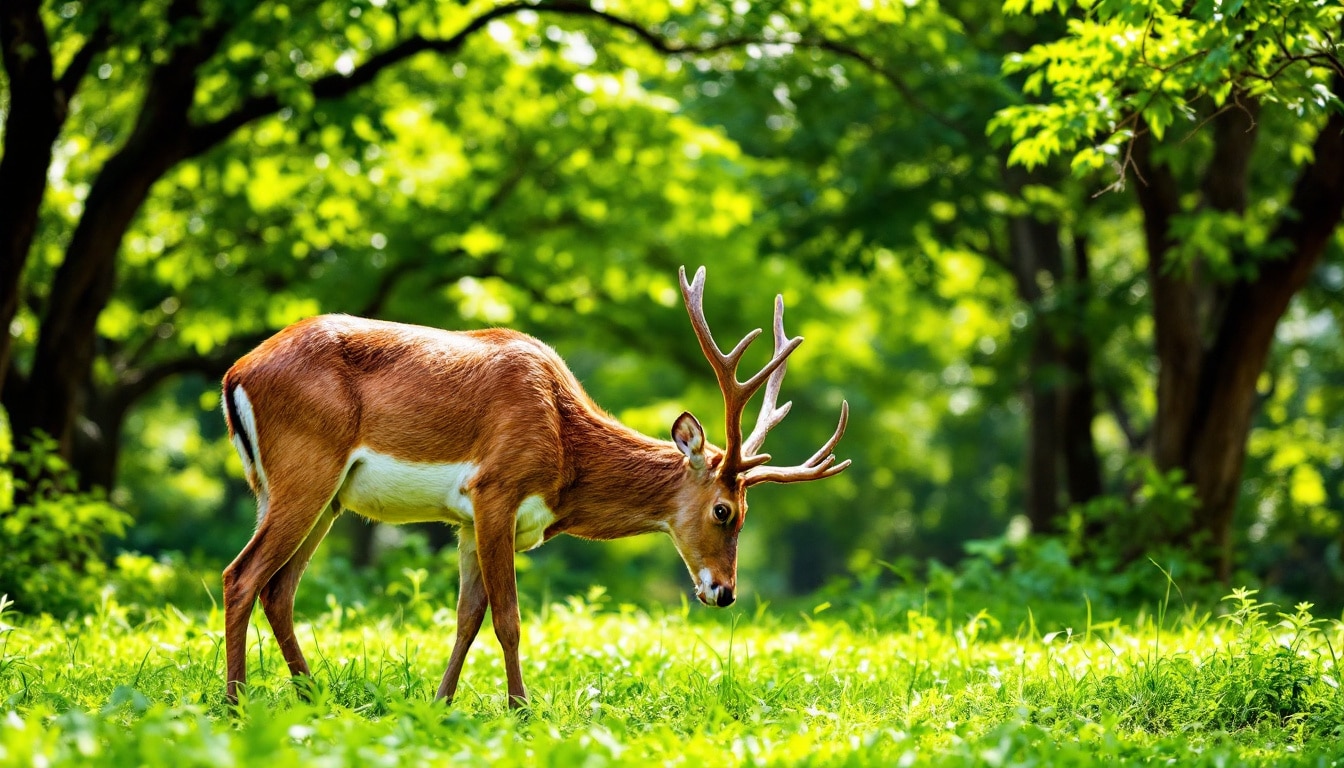 découvrez les préférences alimentaires du cerf axis, un animal fascinant qui évolue dans les forêts asiatiques. apprenez-en davantage sur son habitat, son régime alimentaire et les écosystèmes où il prospère.